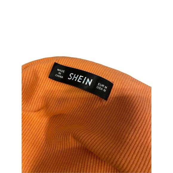 Shein Cropped Cami Tank Top Ribbed Crop Camisole Sleepwear - Picture 7 of 12